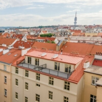 Exkluzivní střešní byty v centru Prahy 