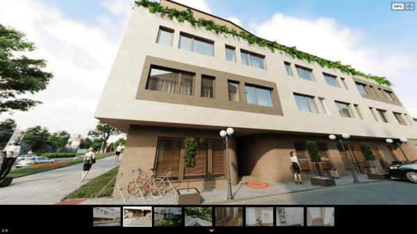 Virtual tours of our projects